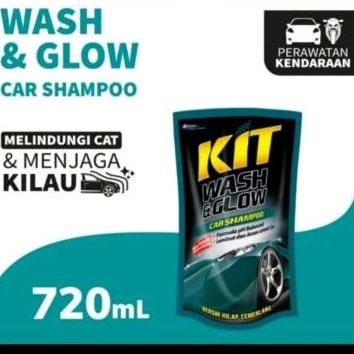 Murah  Kit Wash & Glow 720Ml/Kit Wash And Glow Car Shampo/Sampo Mobil 720Ml