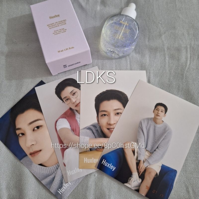 [Ready / PO] Huxley x Seventeen Wonwoo - Priming Essence 30ml + Photo Set