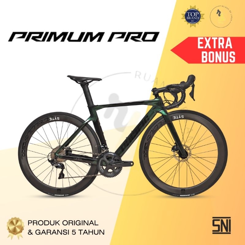 Sepeda Roadbike Size 51 Full Carbon Pacific Primum Pro (Ultegra)