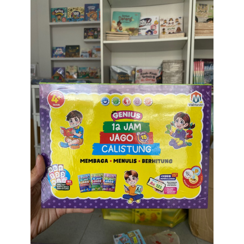 Genius 12 Jam Jago Calistung membaca menulis berhitung