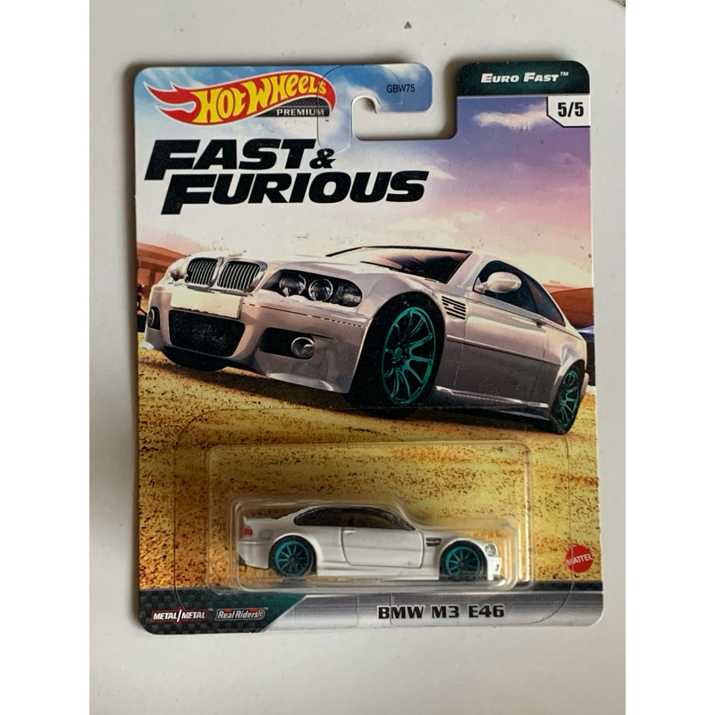 hot wheels bmw m3 e46 euro fast & furious