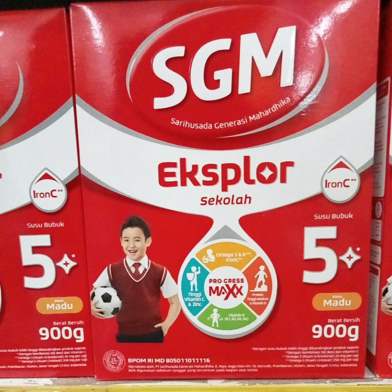 

SGM EKSPLOR 5+ MADU 900gr