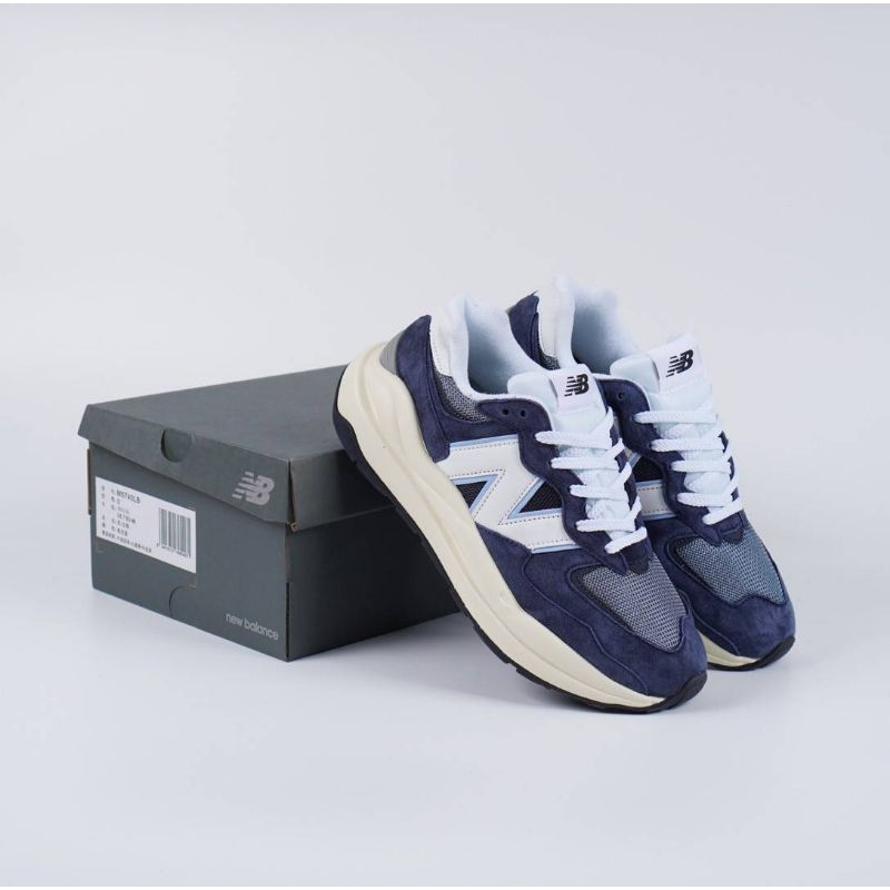 SEPATU NB NEW BALANCE 5740 NAVY BROWN DARK GREY BLACK WHITE 100% BNIB