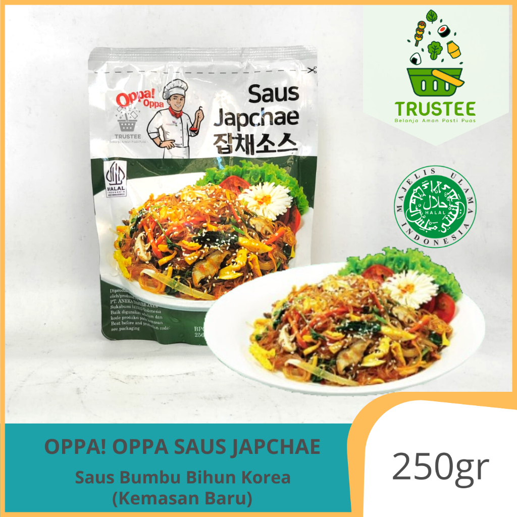 

Oppa! Oppa Saus Japchae / Bumbu Bihun Korea / Fried Vermicelli Halal 250gr