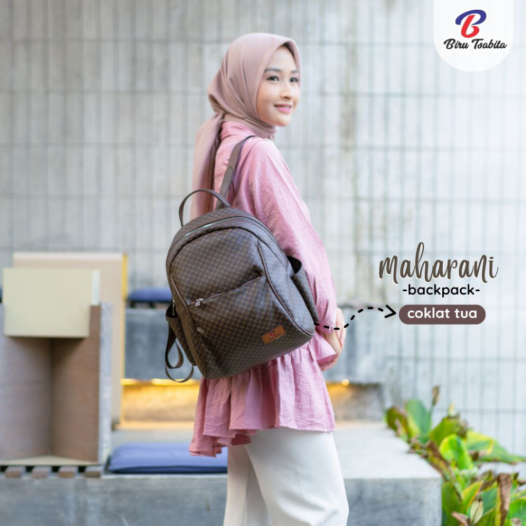 MAHARANI BACKPACK BY BIRU TSABITA - TAS RANSEL WANITA BY BIRU TSABITA