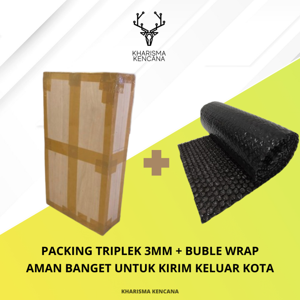 

Packing Triplek dan Buble wrap
