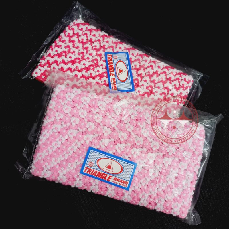 Renda Melati ROL Renda 2 Warna Hiasan Renda Baju