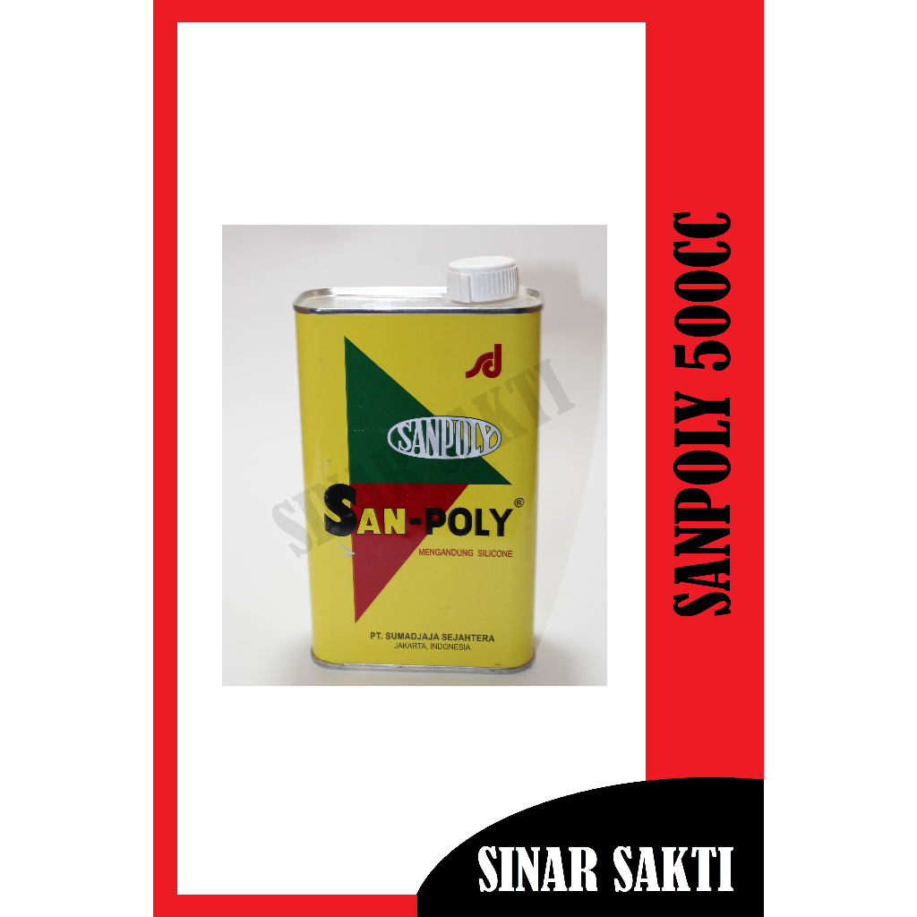 Sanpoly 500cc / Sanpoly 500ml / Sanpoly Besar / Gede - Sanpoly Wax - sumajaya