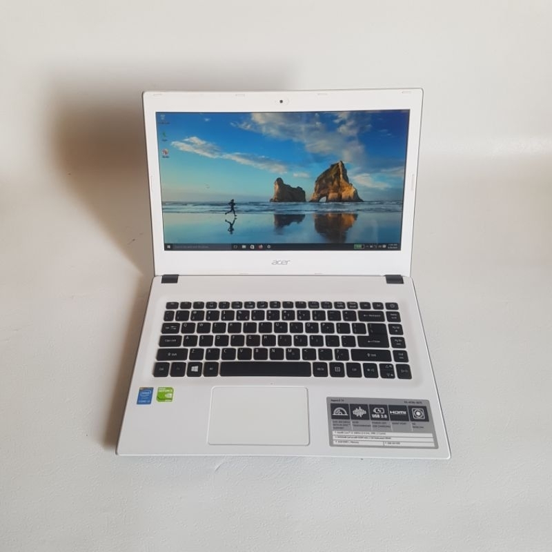 Laptop Acer E5-473G Intel Core i3 gen 5 Ram 8GB Dual Vga Nvidia GT-920M 2GB