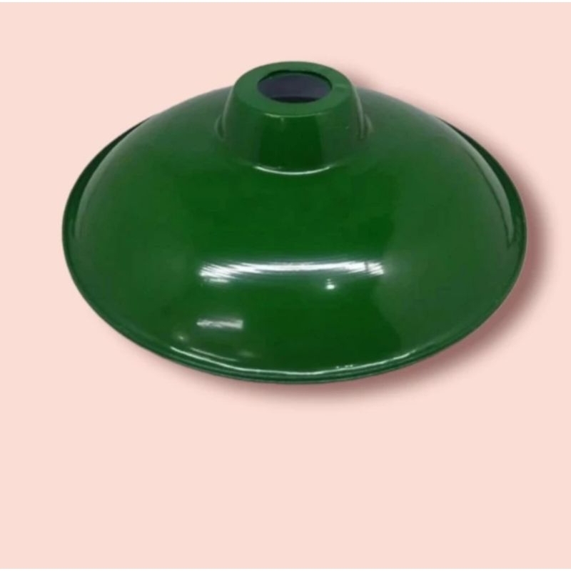 Kap Lampu Jalan Gantung Hijau Bulat Besar