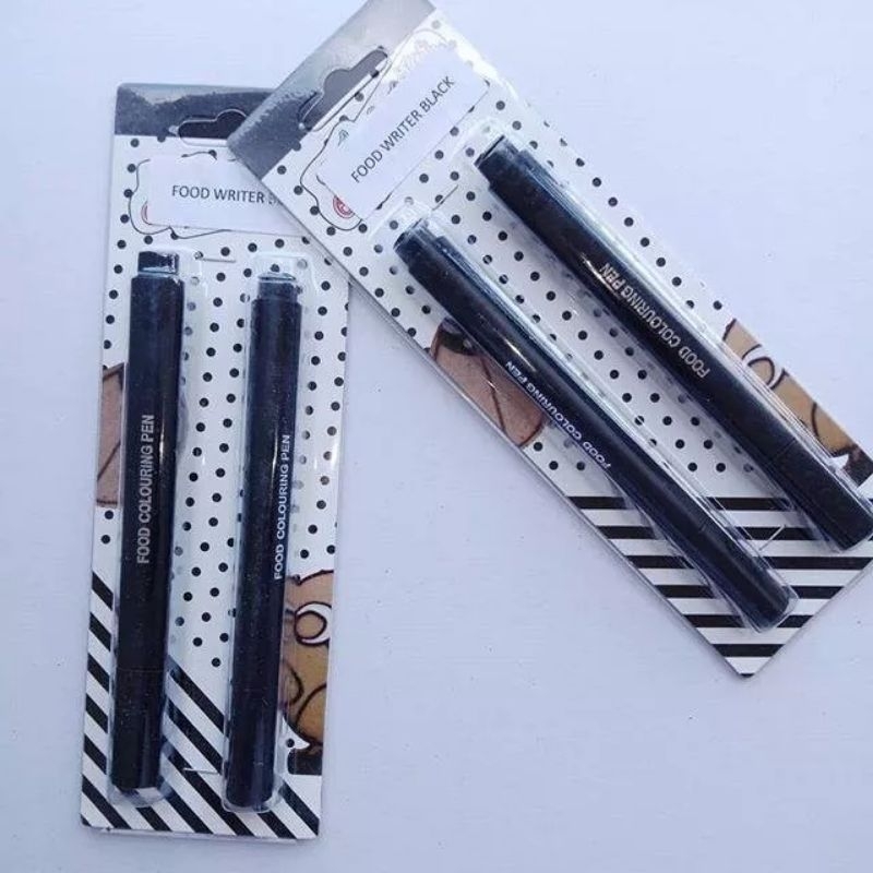 

Edible Pen Black Pulpen Makanan Hitam