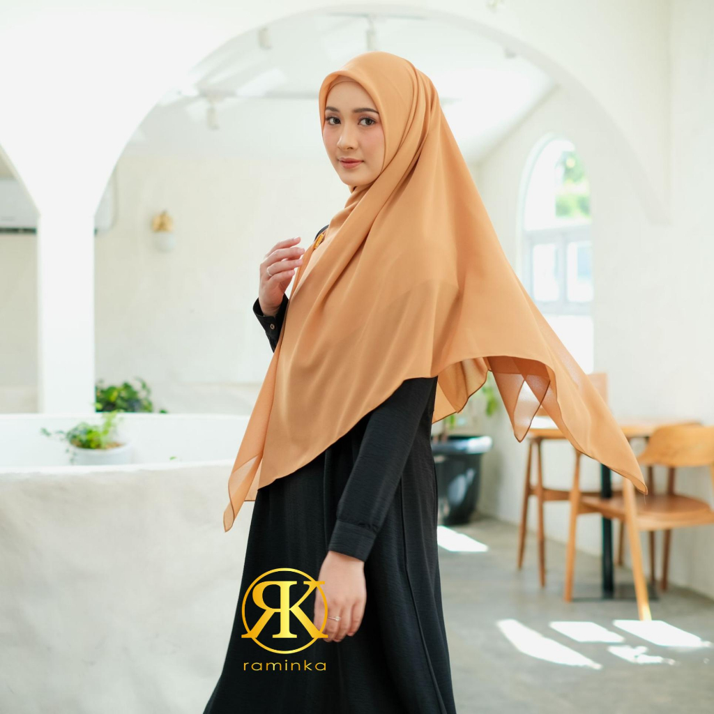 Best Deals Raminka Hijab Syari Fatimah Khimar Kerudung Instan Jilbab Instan Hijab Zipper Instan