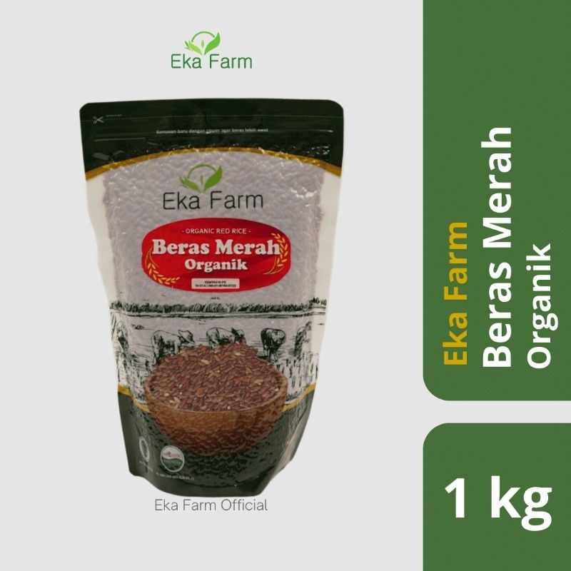 

BERAS MERAH ORGANIK - VACUM 1KG