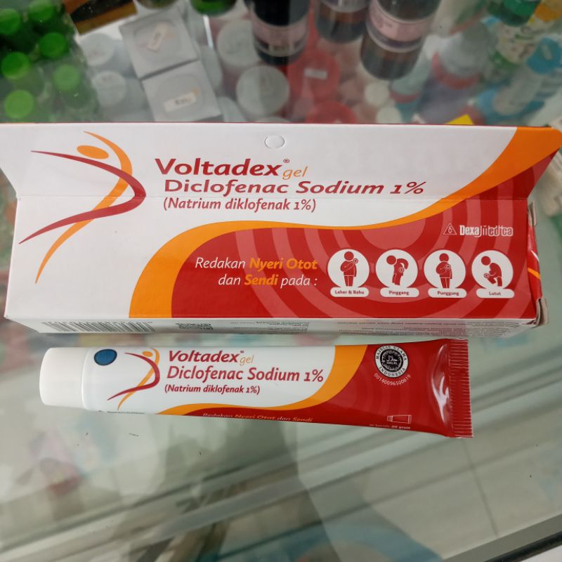 VOLTADEX GEL 20 GRAM II KRIM PEREDA NYERI PT.DEXA MEDICA