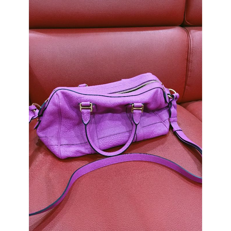 Preloved Tas Loewe Ori - Warna Ungu