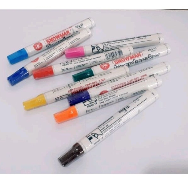 

Snowman White Board Marker BG-12. Spidol Papan Tulis Putih