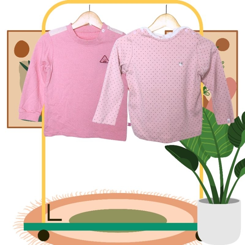 Kaos Anak Agabang Pink