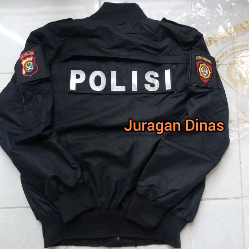 (New 2024) Jaket POLISI / Jaket Sabhara / Jaket POLRI / Jaket Pembagian / Jaket Jatah POLRI Original
