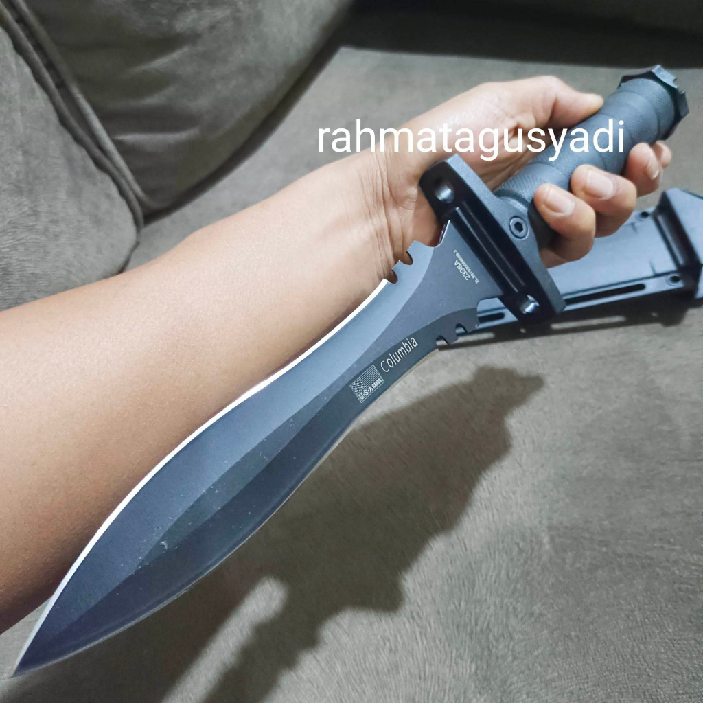 Pisau Belati Komando Hitam Original dan Berkualitas