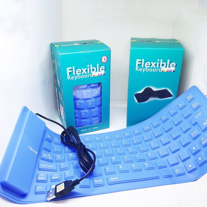 KEYBOARD FLEXIBLE | KARET LENTUR | KEYBOARD USB