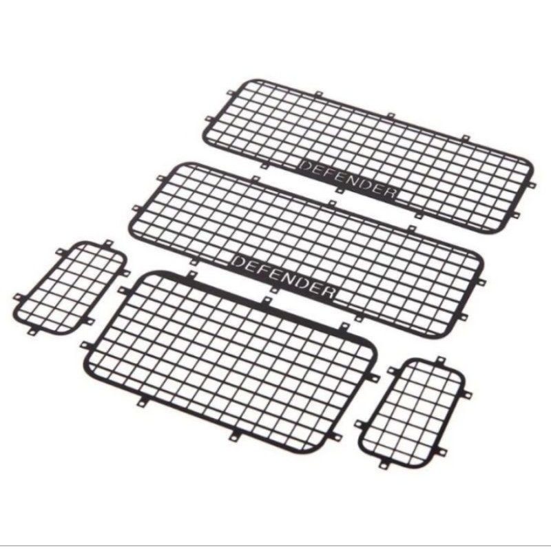 5pcs Window mesh Rc Traxxas Trx4 1/10 jaring pelindung Jendela Rc Traxxas Trx4 trx-4 1/10