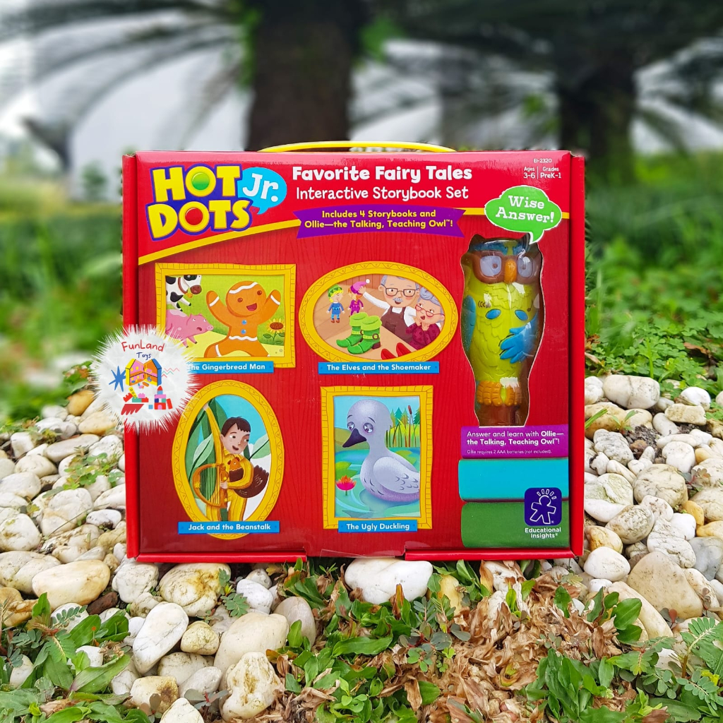 Hot Dots Jr. Favorite Fairy Tales Interactive Storybook Set