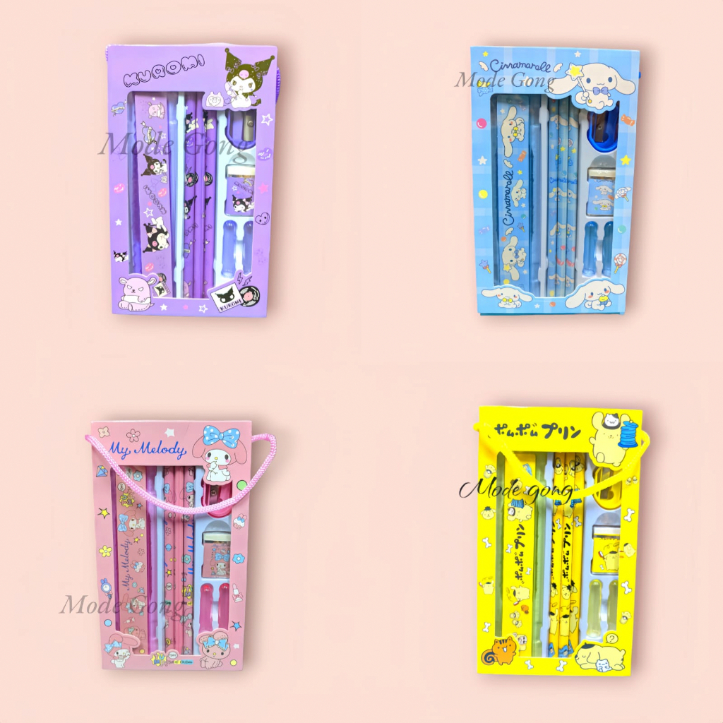 

PENSIL SET KARAKTER SANRIO LUCU