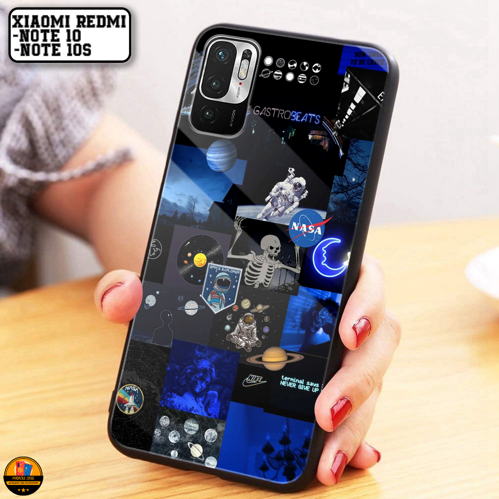 Case XIAOMI REDMI NOTE 10 / NOTE 10S - Casing REDMI NOTE 10 / NOTE 10S Terbaru 2023 MIRACLE CASE [ M