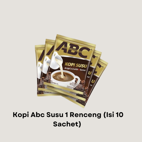 

Kopi Abc Susu 1 Renceng (Isi 10 Sachet)