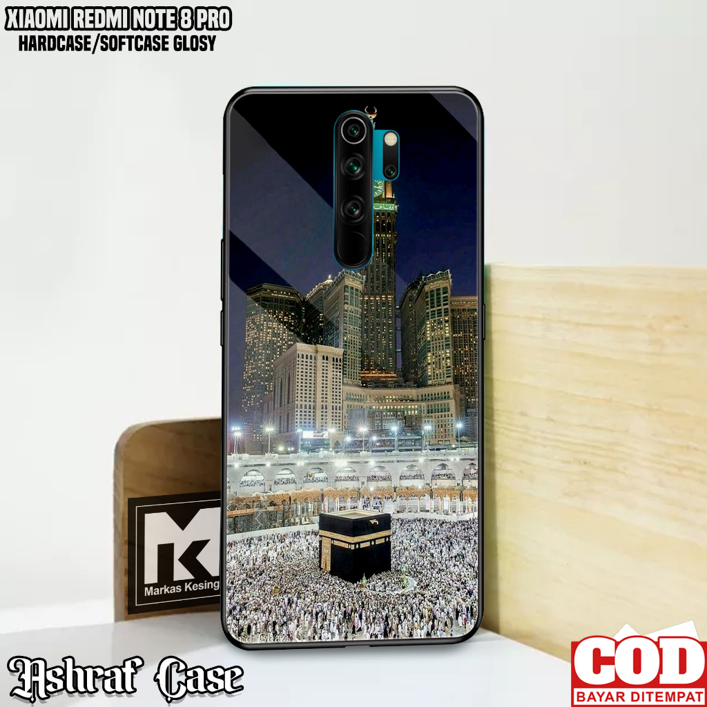 Case Xiaomi Redmi Note 8 Pro - Casing Xiaomi Redmi Note 8 Pro ( ISLMC ) Softcase Glass - Silikon Xia