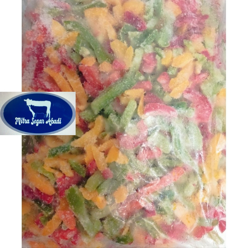 Paprika Slice Frozen @1kg