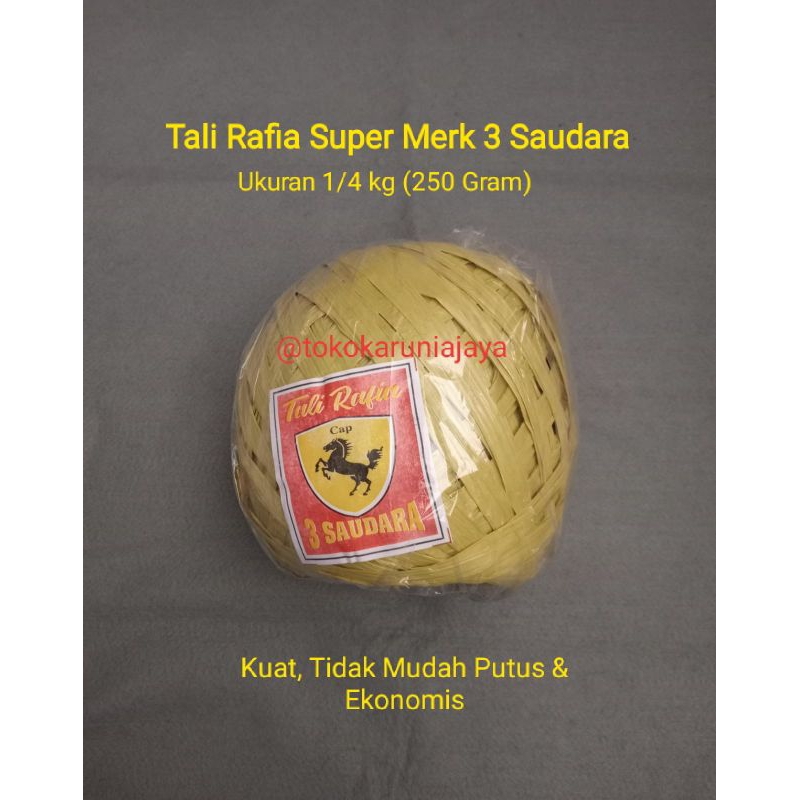 

Tali Rafia Super Warna (Tersedia 2 Ukuran / Kuat, Anti Putus dan Ekonomis)