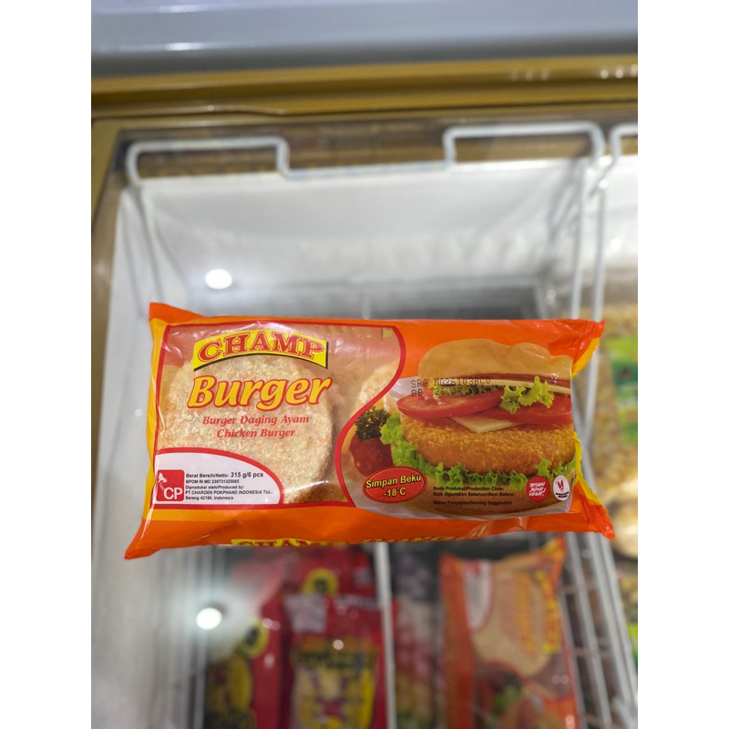

Champ Burger 6pc
