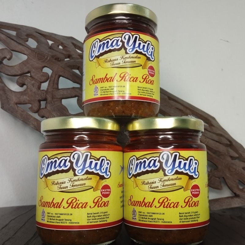 

Sambal Roa Exrta Pedas Oma Yuli