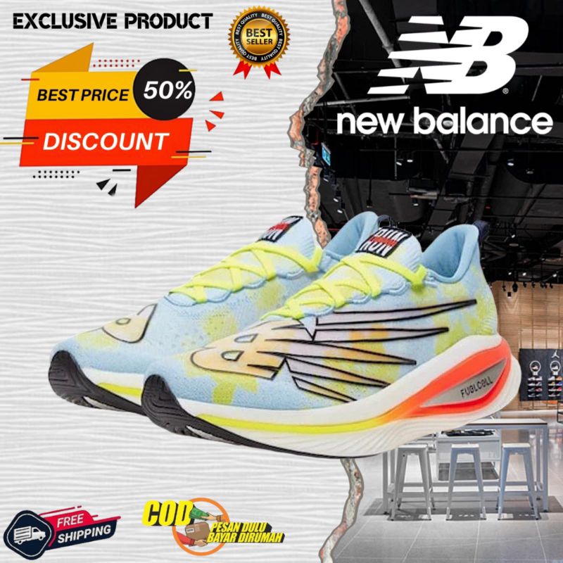 SEPATU NB FUELCELL SUPERCOMP ELITE V3 LIGHT BLUE