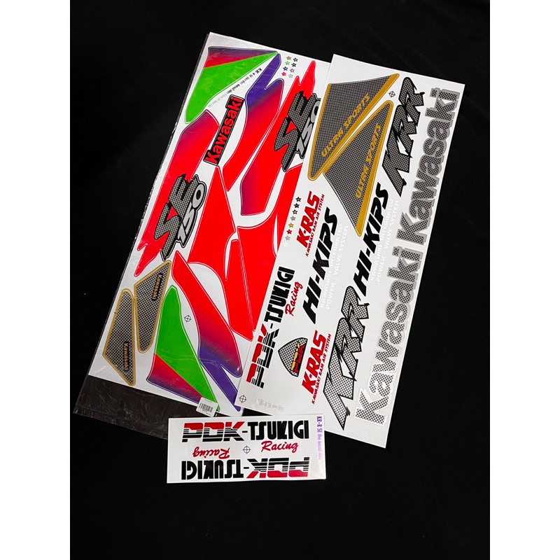 striping ninja KRR SE 150 kodak paper original thailand striping ninja R fairing thailand striping n