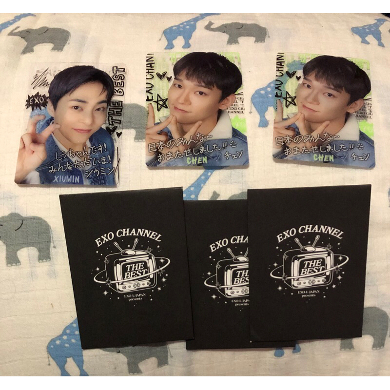 EXO Clear card exo channel japan md fanmeet