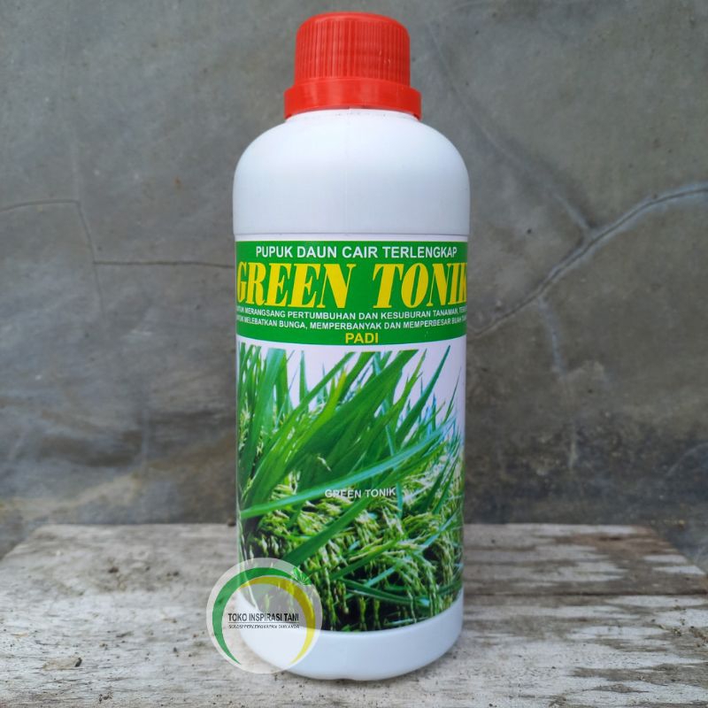 Green Tonik Padi Kemasa 500ml /Pupuk Cair Green Tonik Padi 500ml Pupuk Khusus Tanaman Padi