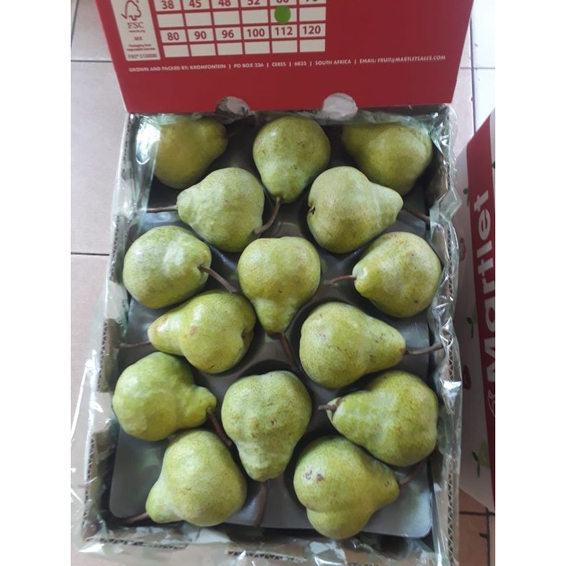 Indukbuah Buah Pear Packam Pir Hijau Pir Jambu 1 Dus