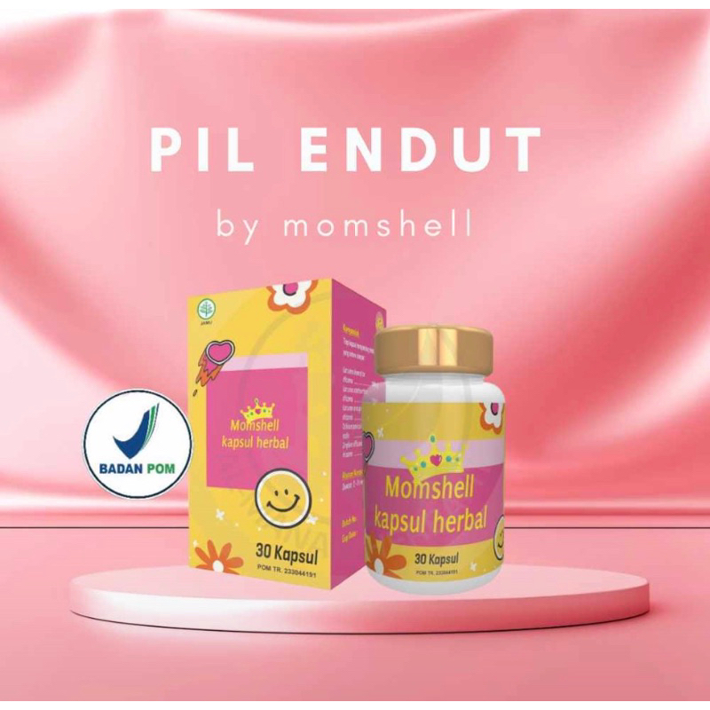 Pil Endut Momshell BPOM(Penggemuk badan ampuhh)
