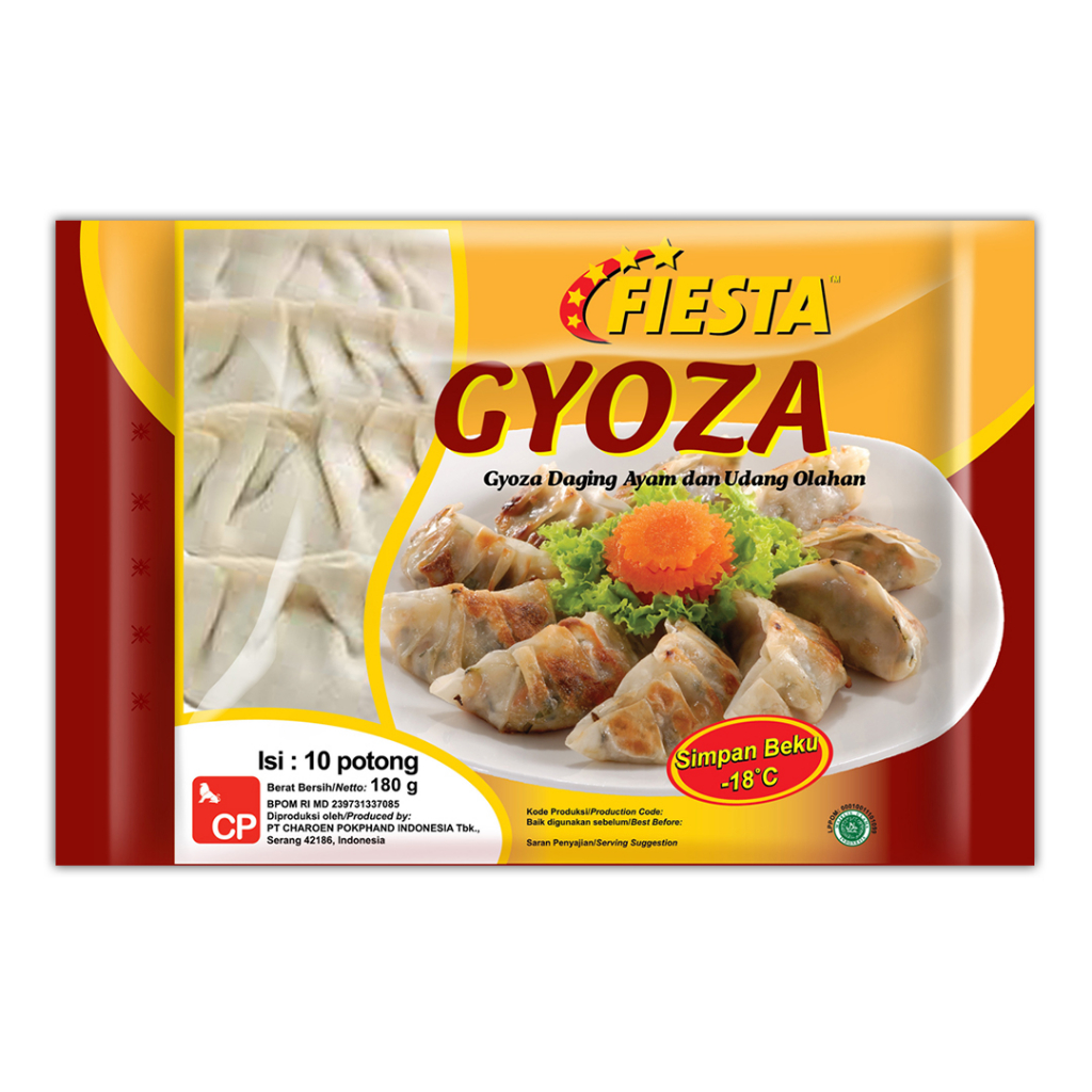 

FIESTA Gyoza 180gr (Tahan suhu ruangan 1-3hr)