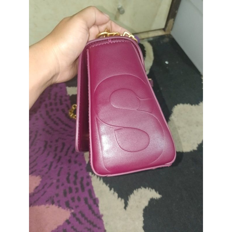 preloved alva bag buttonscarves