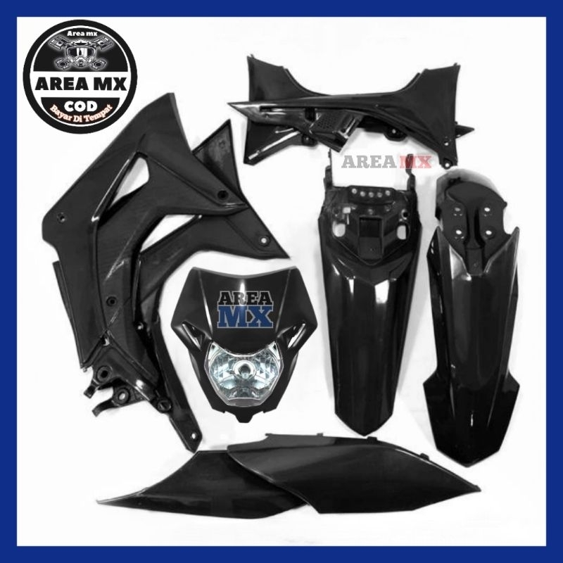 Body CRF 150L Dan Batok Lampu Depan CRF 150 Body Set CRF 150L Bodi CRF 150 Full Headlamp CRF 150