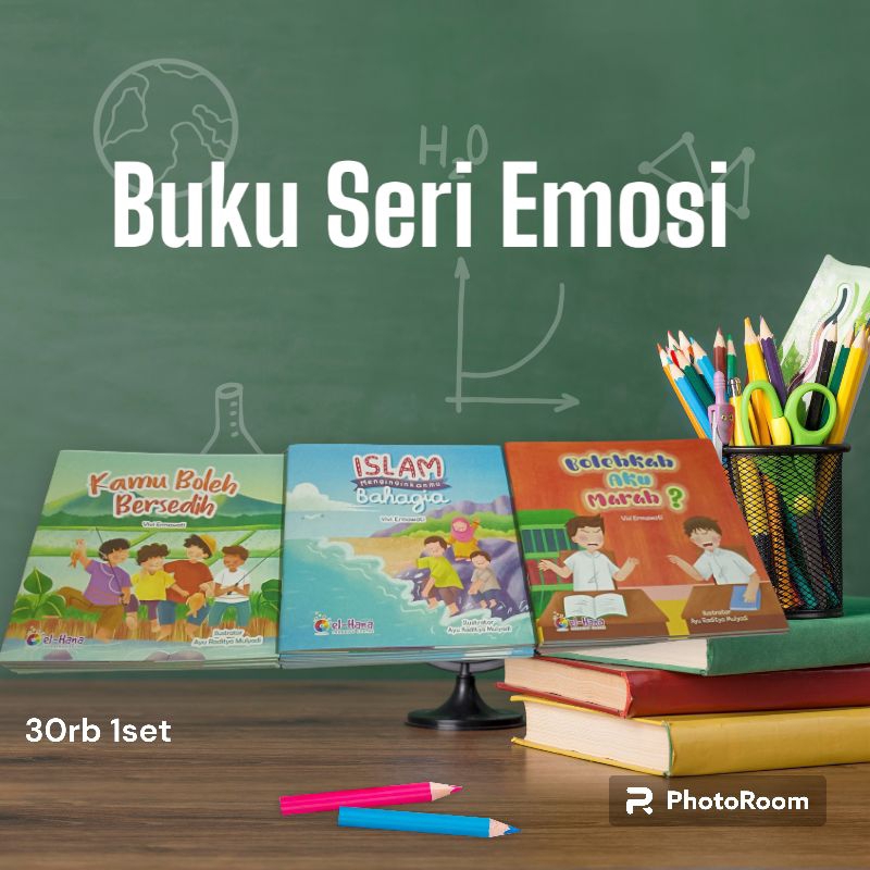 Buku seri Emosi Elhana