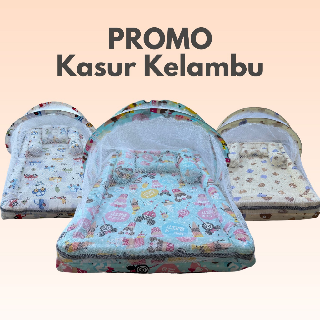 Moys Baby Kasur Bayi kelambu Bisa Lepas pasang/kasur bayi terbaru/kasur bayi murah/promo kasur bayi