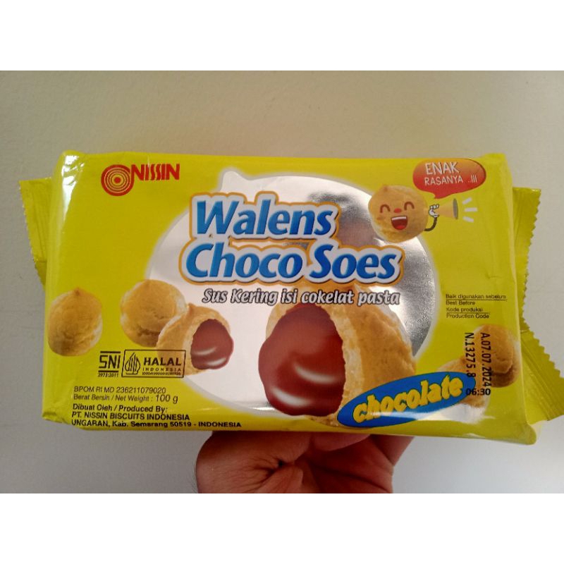 

Walens Choco Soes isi Cokelat Pasta Rasa Chocolate 100gr