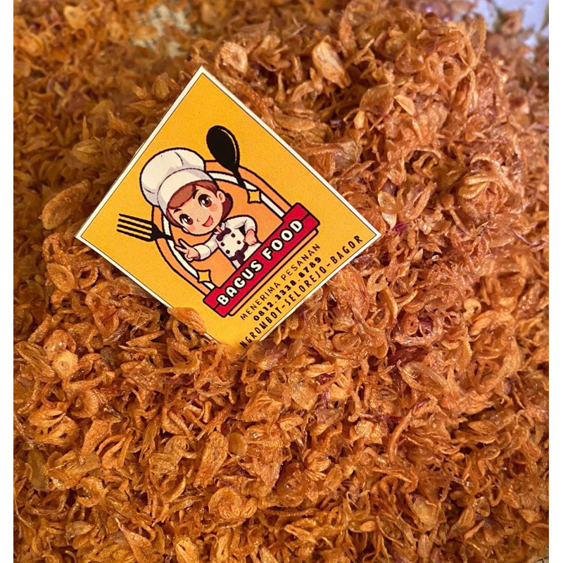 

bawang goreng asli tanpa campuran