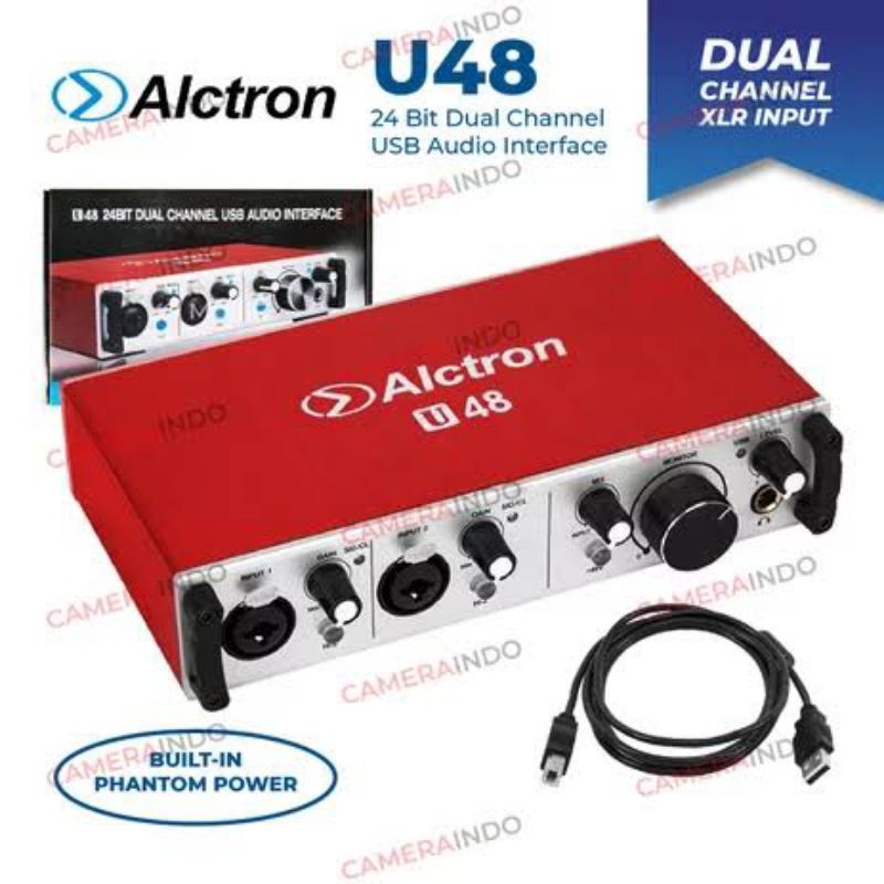 Soundcard Alctron u48  second normal jaya