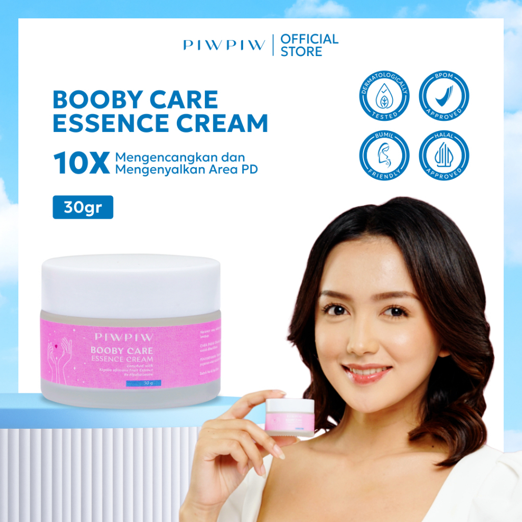 PIW PIW Booby Care Essence Cream | Krim Pengencang Payudara