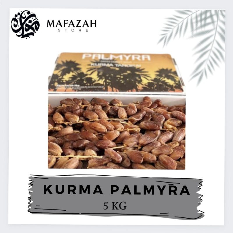 kurma tunis tangkai palmyra 5kg